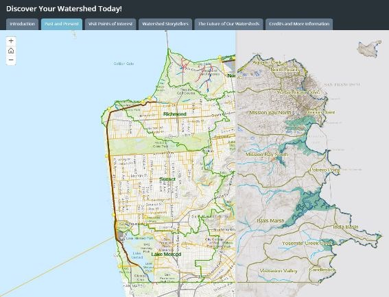 link to Discover Your Watershed app