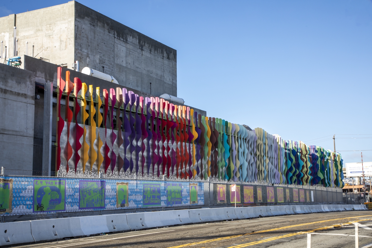 The Art Wall on Evans Avenue was completed in early 2024! 