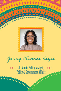 Hispanic Heritage Month Spotlight: A Conversation with Policy and Government Affairs Analyst Jenny Oliveros Reyes 