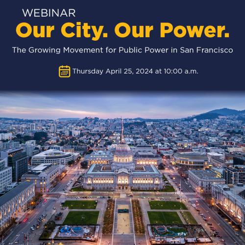Our City. Our Power. webinar