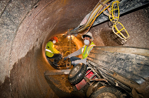 Upgrades in 2014 during the North Shore to Channel Force Main Sewer Improvement Project