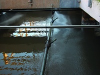 tanque de cribado de aguas residuales