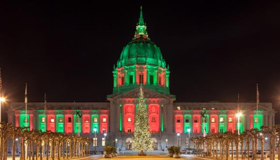 Es la temporada para brillar: ¡las mejores luces navideñas de San Francisco!