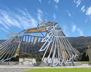 The SFPUC is building an educational center in Sunol called the Alameda Creek Watershed Center. Located on the grounds near the Sunol Water Temple the SFPUC has commissioned a new artwork by Walter Kitundu which celebrates Muwekema Ohlone tribe and culture. 
